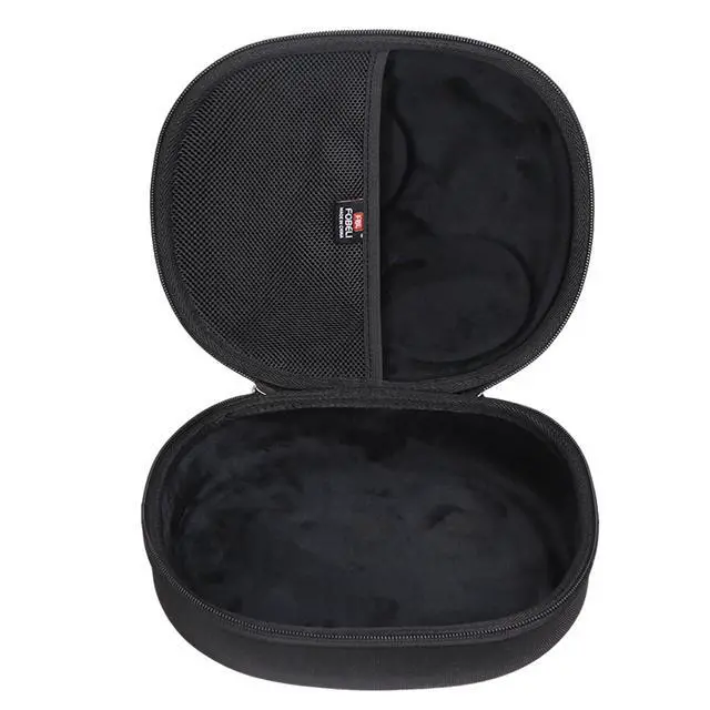 Alt view image 3 of 7 - Hard Headphone Storage Case for Silensys E7 / PurelySound E7 / MOVSSOU E7 / COWIN E7 / Tapela E7 / Audonia E7 Active Noise Cancelling Bluetooth Headphones (Case Only) (Black)