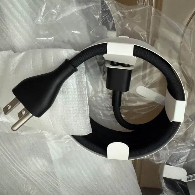 Alt view image 6 of 7 - A3389 A3143 A2901 A2615 A1999 AC Power Cord Cable for Mac Studio M1/M2/M4 & Pro Display XDR 32" 923-07008,661-26399,677-24538 (Authentic/Black/Woven/Braided) English (US) Power Cord