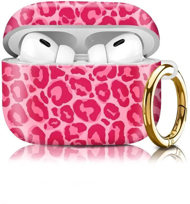 Main image of Compatiable for AirPod Pro 2nd/1st Generation Case,Lightweight & Durable Resistant Hard Case with Keychain,Stylish Design AirPod Case Cover for Women(Pink Spot)