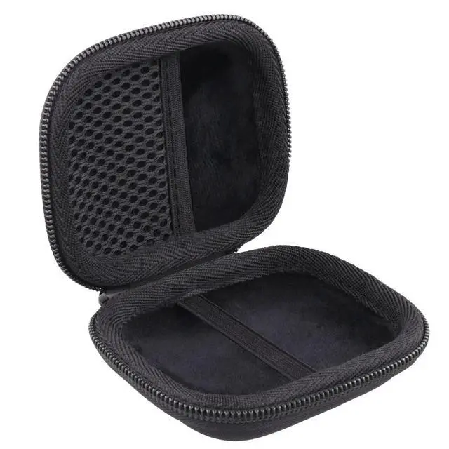 Alt view image 2 of 6 - Hard Travel Case for Anker Soundcore Work Portable AI Voice Recorder | Shockproof, Water Resistant, Impact-resistant, Protective Storage Box, Smooth Zipper, Portable Carrying Box, Black Case