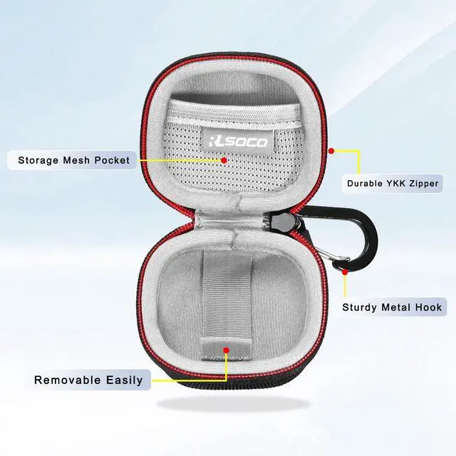 Alt view image 3 of 7 - Carrying Case for Marshall Minor IV True Wireless Headphone (Case Only)