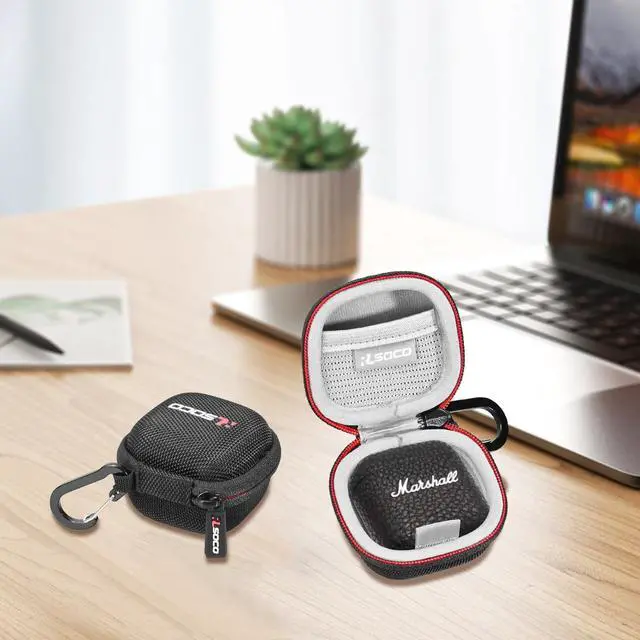 Alt view image 7 of 7 - Carrying Case for Marshall Minor IV True Wireless Headphone (Case Only)