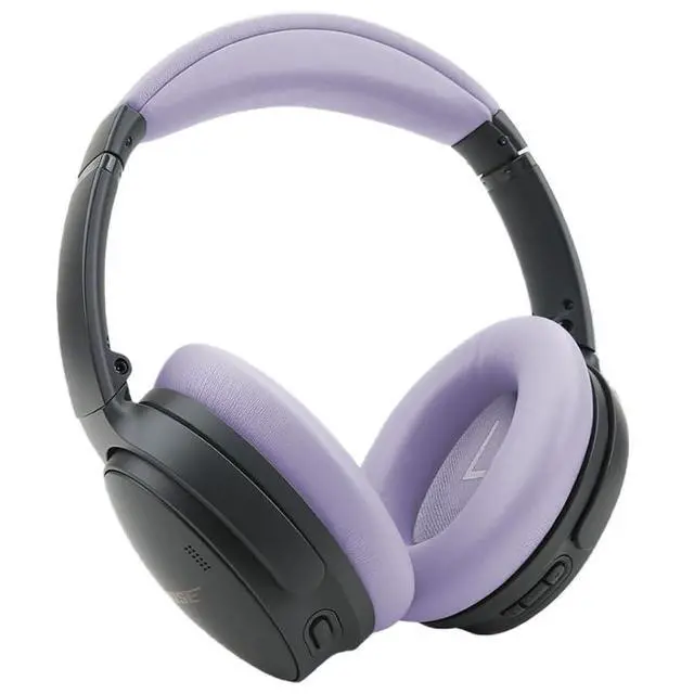 Alt view image 6 of 6 - Ear Cushions and Headband Cushion Foam for Bose QuietComfort 45 (QC45) Headphones Accessories Easy to Install 45 (45-Purple)