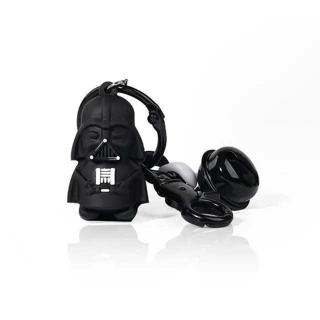 Alt view image 3 of 3 - Case for Samsung Galaxy Buds 3 and for Galaxy Buds 3 Pro Earbuds with Doll and Carabiner, Silicone Charging Shockproof Protective Cover with Cartoon Skin Design for Man Woman Teen (BKsoldier)