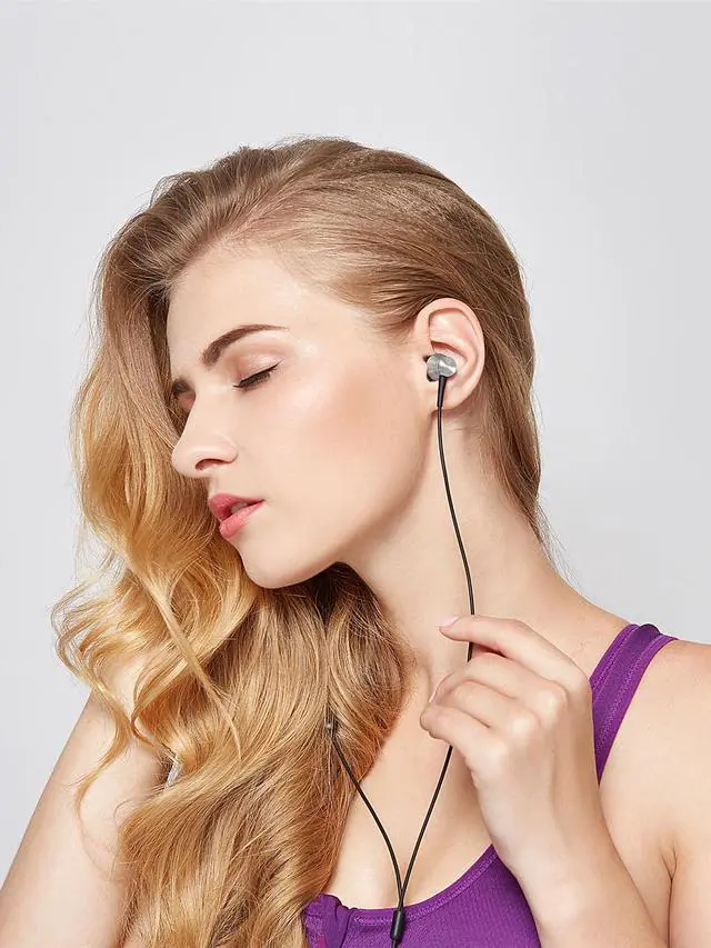 Alt view image 5 of 7 - 2-Pack Piston-Fit Headphones, USB-C in Ear Ear Buds with Mic, Wired Earbuds, Noise Isolation, Control Button, Comfortable Earphones for iPhone 17/16/15/Samsung/Tablet, Silver