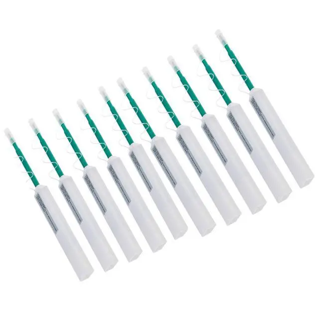 Alt view image 2 of 6 - Fiber Optic Connector Cleaning Pen,10 PCS Fiber Optic Cleaner Pen for 2.5mm Ferrules SC,FC,ST,SC/APC and FC/APC, Achieve 800+ Cleanings