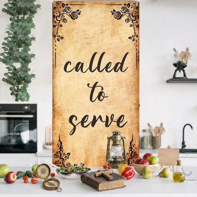 Alt view image 5 of 7 - Called to Serve Banner Backdrop Background Black Yellow LDS Missionary Call Mission Call Theme Decor for Mission Farewell Party Back to School Party Favors Supplies Decorations Photo Booth Props