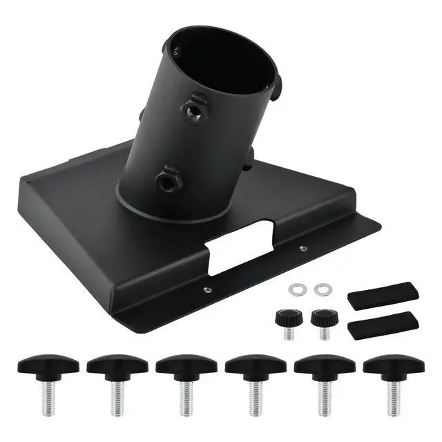 Alt view image 2 of 7 - Pipe Adapter for Starlink Gen 3,Pole Mount for Starlink,6 Holes-Starlink Mounting Kit for Starlink-Standard Dish V3,fits masts from 1.1-2.1in (28-54mm),Easy to Install