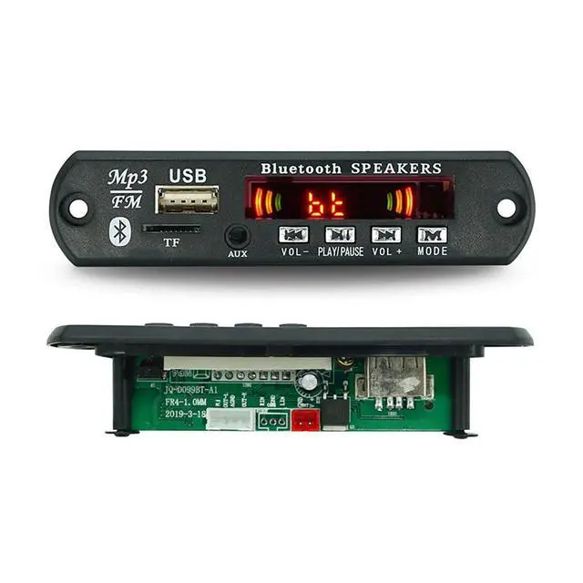 Alt view image 3 of 5 - Super Digital WAV Lossless decoding Board MP3 decoding Board Player with FM Radio 12V Power Supply