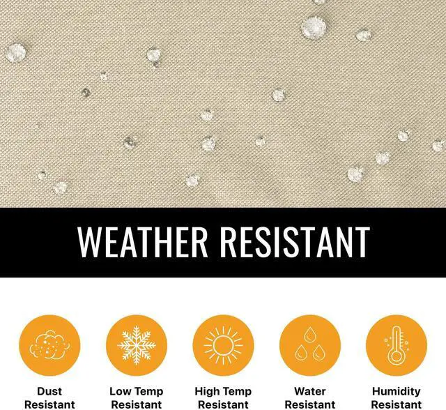 Alt view image 5 of 6 - Outdoor TV Cover - SAHARA Series - Universal Weatherproof Protector For 40 - 42 Inch TV - Fits Most Mounts & Brackets