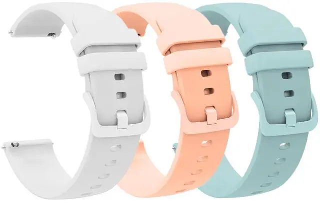 Main image of Compatible with Dyurwa P97 Smart Watch Band, Classic Watch Bands Soft Silicone Bands Bracelet Sports Strap Compatible for Soudorv P97, Dyurwa P97 Smart Watch