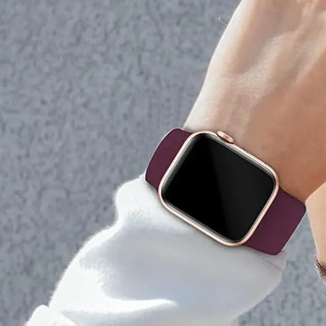 Alt view image 6 of 7 - Compatible with Dyurwa P97 Smart Watch Band, Classic Watch Bands Soft Silicone Bands Bracelet Sports Strap Compatible for Soudorv P97, Dyurwa P97 Smart Watch