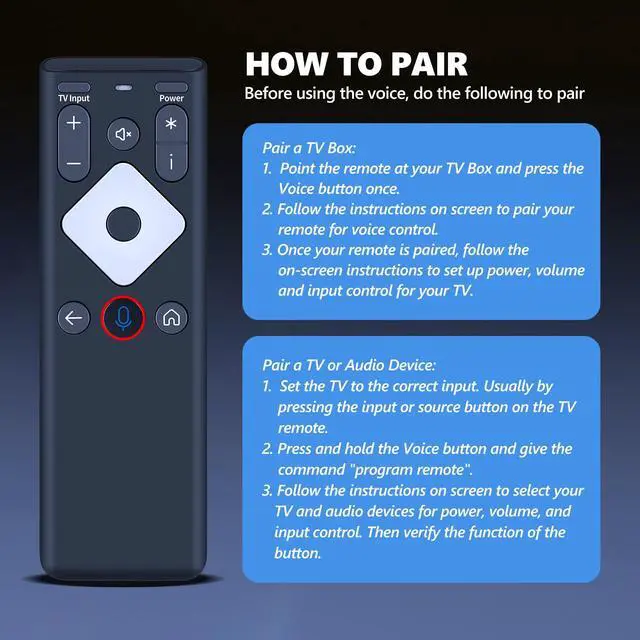 Alt view image 4 of 7 - Replacement Voice XR16 for Xfinity Comcast Remote Control, for Flex Streaming TV Box