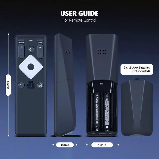 Alt view image 7 of 7 - Replacement Voice XR16 for Xfinity Comcast Remote Control, for Flex Streaming TV Box