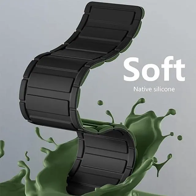 Alt view image 6 of 6 - Compatible with Embr Wave 2 Bands, Quick Release Silicone Sport Strap Watchband Compatible with Embr Wave 2 Thermal Wristband