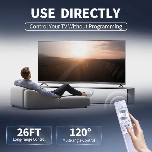 Alt view image 4 of 7 - BN59-01346A Replacement Voice Remote for Samsung The Terrace Partial Sun TV, Compatible Models QN75LST7TAFXZA QN65LST9TAFXZA QN55LST7TAFXZA QN75LST9TAFXZA QN65LST7TAFXZA QN55LST7TAF QN65LST7TAF