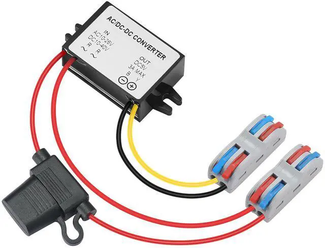 Main image of AC DC 10V-40V to DC 5V 3A Waterproof Transformer 15W Voltage Regulator Converter with for CNC Equipment Switch Photovoltaic Panel etc