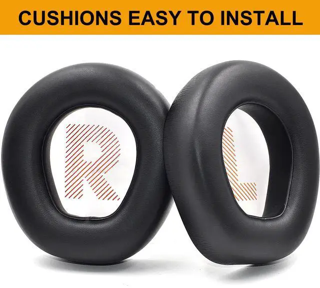 Alt view image 6 of 7 - Protein Leather Earpads for JBL Quantum ONE Headphone | Replacement Ear Pads for Quantum ONE/Q ONE / Q1 Softer Leather,High-Density Noise Cancelling Foam