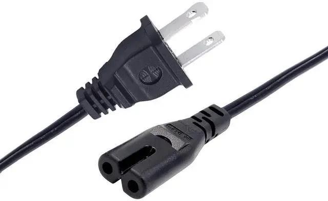 Main image of 2 Prong Power Cord for Bose Bass Module 500 700 Subwoofer Replacement Power Cord 8ft IEC C7 AC Cable