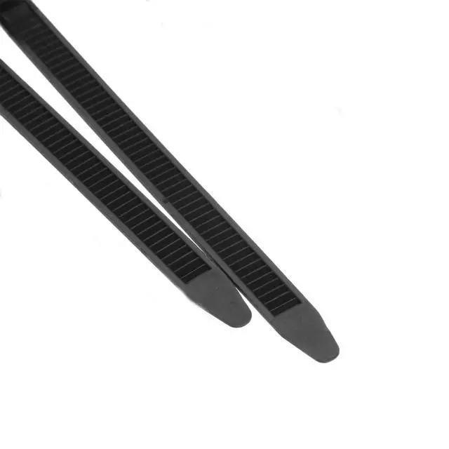 Alt view image 4 of 5 - 30 Pcs Car Wire Tie Straps Nylon Push Mount Clips Cable Tie Fixed Clamps Fastening Zip Strap Self-locking Plastic Tie Wrap Fasteners Universal (Length:3-3/4" Width:3/8")