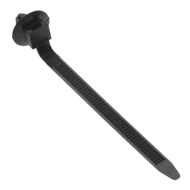 Alt view image 5 of 5 - 30 Pcs Car Wire Tie Straps Nylon Push Mount Clips Cable Tie Fixed Clamps Fastening Zip Strap Self-locking Plastic Tie Wrap Fasteners Universal (Length:3-3/4" Width:3/8")