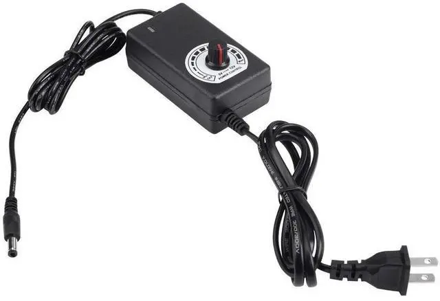 Main image of AC to DC Adapter Converter 3-12V 2A Adjustable Power Supply Motor Speed Controller with US Plug