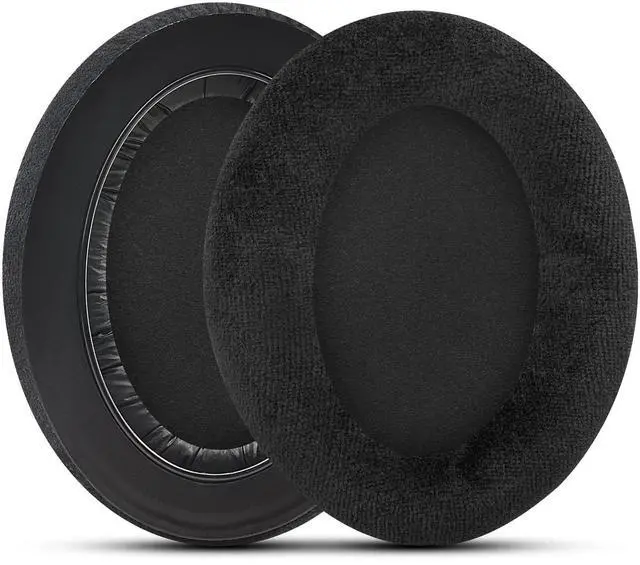 Main image of Replacement Earpads for Sennheiser HD650, HD6XX (Massdrop), HD600 - Black | Also for HD660S, HD660S2, HD580, HD58X (Massdrop), HD565, HD545, HD535 Headphones, Ear Pads Cushions with High-Density Foam
