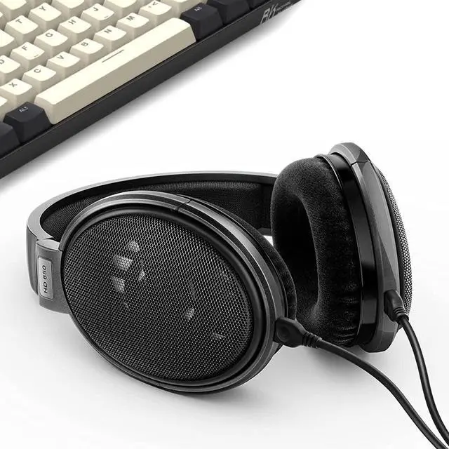 Alt view image 6 of 6 - Replacement Earpads for Sennheiser HD650, HD6XX (Massdrop), HD600 - Black | Also for HD660S, HD660S2, HD580, HD58X (Massdrop), HD565, HD545, HD535 Headphones, Ear Pads Cushions with High-Density Foam