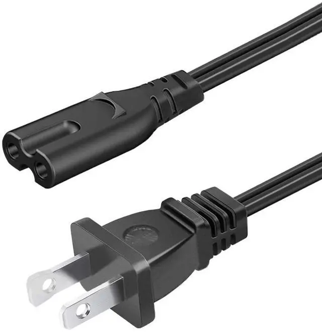 Main image of Power Cable AC 8.2Ft Cord Replacement for Klipsch Soundbar and Subwoofer | 2 Prong Replacement for Klipsch Cinema 600, 400, 700, 800 Soundbar and Subwoofer