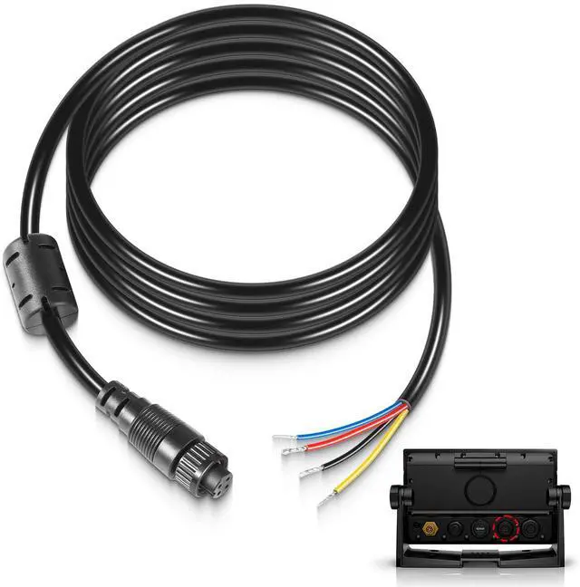 Main image of Replacement for Simrad Navico 4-Pin Power Cable for NSS EVO1, 2, 3, NSE LSS1 BSM GO & More Replacement