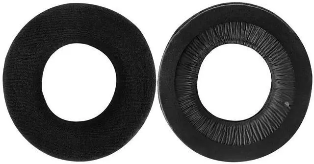 Alt view image 3 of 6 - Comfort Velour Replacement Ear Pads for AKG K240/ K240S/ K240MKII/ K241/ K270/ K271/ K271S/ K272/ K52/ K72/ K92/ K242/ K340/ K550/ K551 Headphones, with Video Guide (Black)
