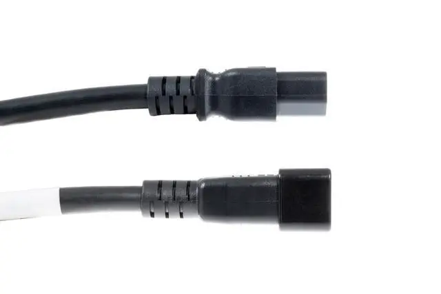 Alt view image 3 of 4 - Heavy Duty C20 to C21 Power Cord 6ft, 20A/250V, 12 AWG | IEC 60320 C20 Male to C21 Female Power Cable for Server, PDU, UPS and Data Center Equipment, Black