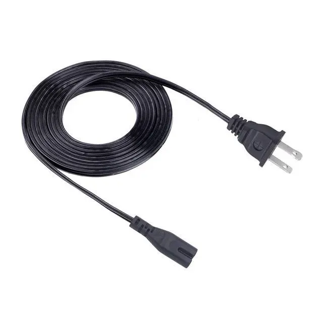 Alt view image 6 of 6 - 8ft Power Cord Replacement for HP Officejet 250 200 3830 5255 5258 4630 4650 4655 5740 6700 6962 6970 4500 6960 8100 8035 9025 7720 6230 9010 Printer 2 Prong IEC C7 AC Power Cord Cable