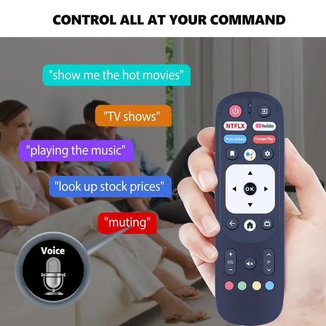 Alt view image 3 of 6 - New RM-C3287 Voice Replacement Remote Control for JVC TV RMC3287 65PFL5604/F7 65PFL5766/F7 50PFL5766 65PFL5704/F7 65PFL5504/F7