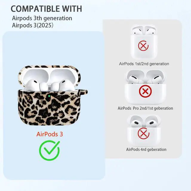 Alt view image 4 of 7 - Pro 3 Case (2025), Shockproof Soft Silicone Case Cover Compatible with Pro3 Case, Cute Skin Cover with Bracelet Lanyard and Keychain for Men and Women (Leopard)