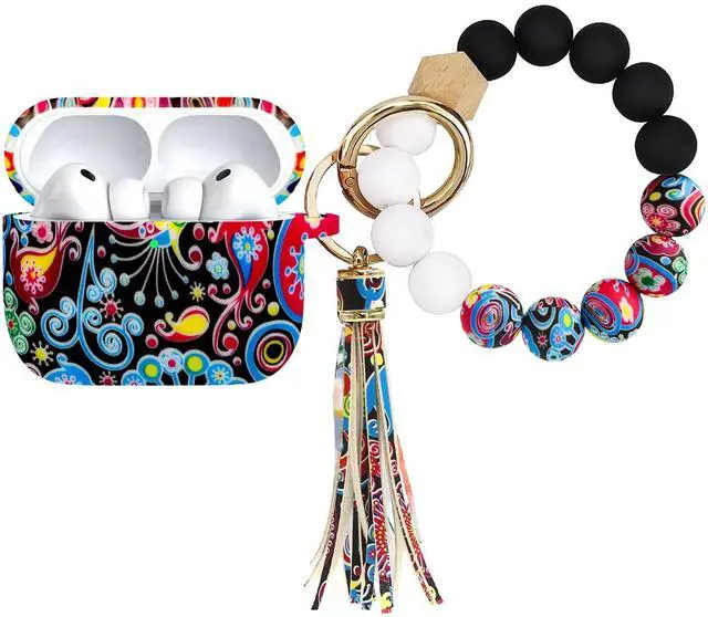 Main image of AirPods Pro 3 Case (2025), Shockproof Soft Silicone Case Cover Compatible with Apple Airpods Pro3 Case, Cute Skin Cover with Bracelet Lanyard and Keychain for Men and Women (Jellyfish)