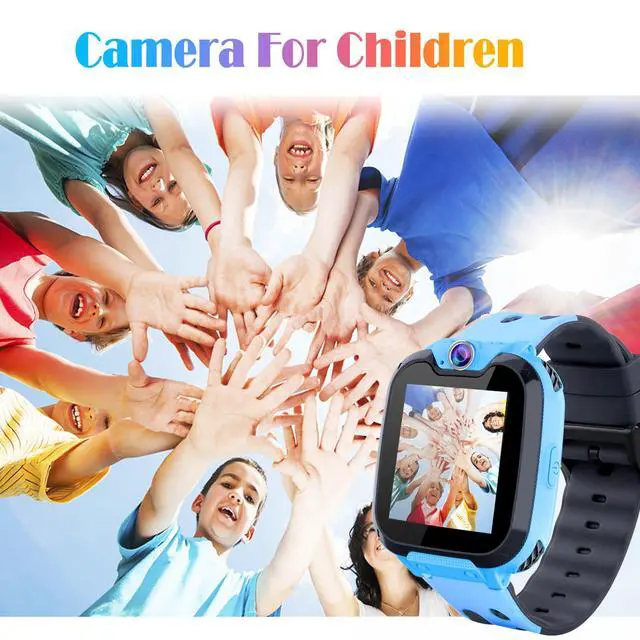 Alt view image 3 of 7 - Smart Watch for Kids Boys Girls, Blue | 26 Puzzle Games, HD Camera, Video Music Player, Pedometer & Flashlight, Alarm Clock & Learn Card, Audio Book
