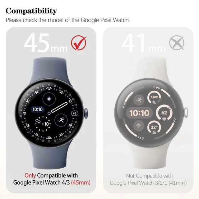 Alt view image 3 of 7 - Compatible with Google Pixel Watch 4 45mm Bands/Pixel Watch 3 45mm Band Resin, Bracelet Strap for Pixel 3/4 Watch Band 45mm Accessory Women Man Wristband Replacement with Stainless Steel Buckle