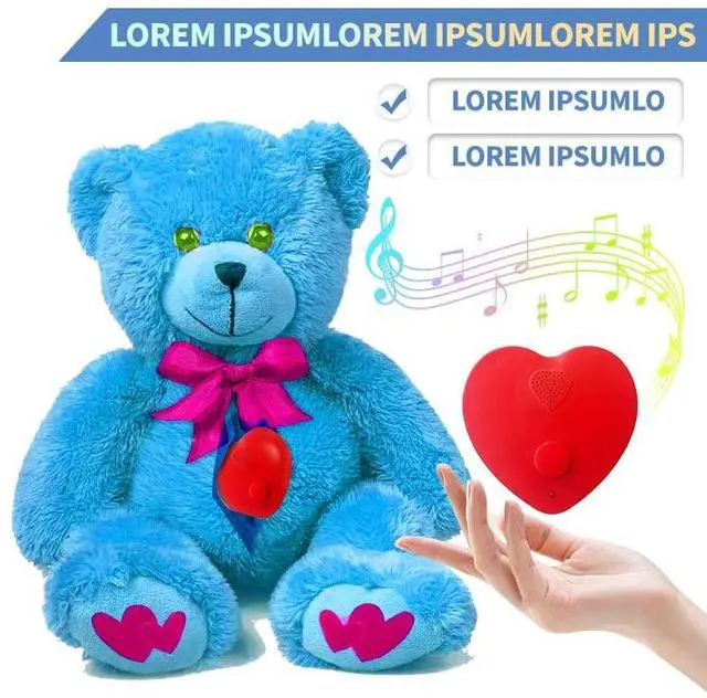 Alt view image 2 of 6 - 16min Voice Recorder for Stuffed Animals,Personal Voice Message Recordable Sound Recorder Chips Module for Mother's Day Christmas Plush Toy,Manual DIY Sound Creative Presents for Boyfriend (Red)