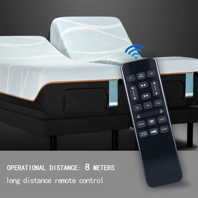 Alt view image 4 of 5 - Replacement Remote Control for Richmat HJH55, for Mattress Firm 600/3000 Adjustable Bed