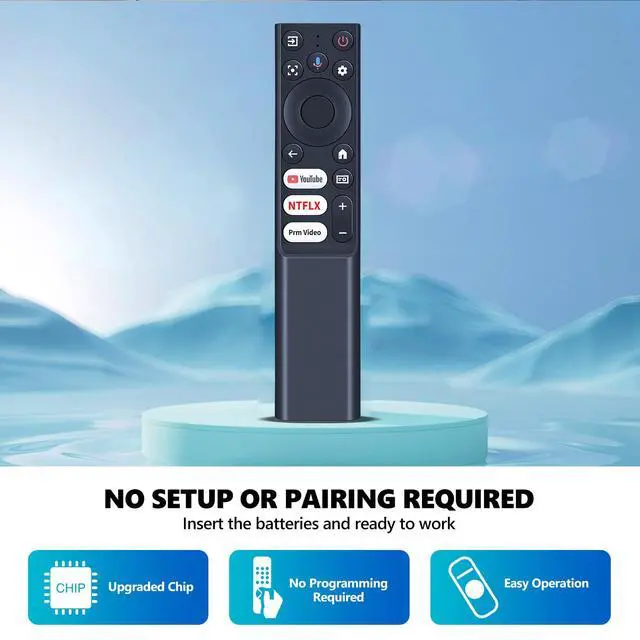 Alt view image 3 of 6 - Replacement Projector Remote Control for HAPPRUN H1 Projector, for TCL C1 GTV