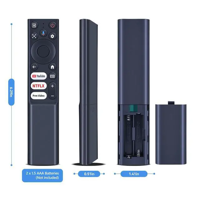 Alt view image 6 of 6 - Replacement Projector Remote Control for HAPPRUN H1 Projector, for TCL C1 GTV