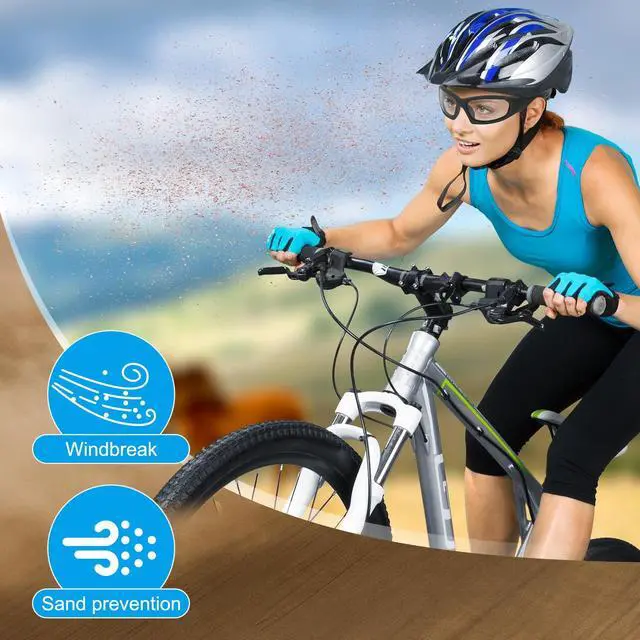 Alt view image 6 of 6 - Multitask Bluetooth Safety Headphones Glasses with Open-Ear Audio Unisex, (clear Lens)
