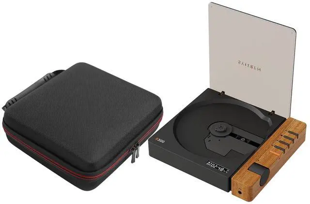 Main image of Protective Travel Carrying Case Compatible with Syitren R300 CD Player Portable Bluetooth Desktop Retro Compact Vintage CD Players(Only Case)