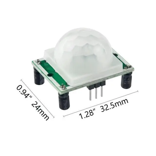 Alt view image 6 of 7 - 10 PCS PIR Module Pyroelectric Infrared Motion Sensor Module Detector Security
