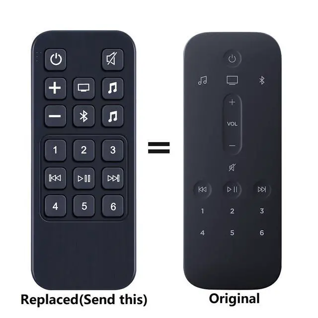 Alt view image 2 of 5 - Replacement Remote for Bose Smart Soundbar 500 900 Speaker System Remote Control - No Setup Required