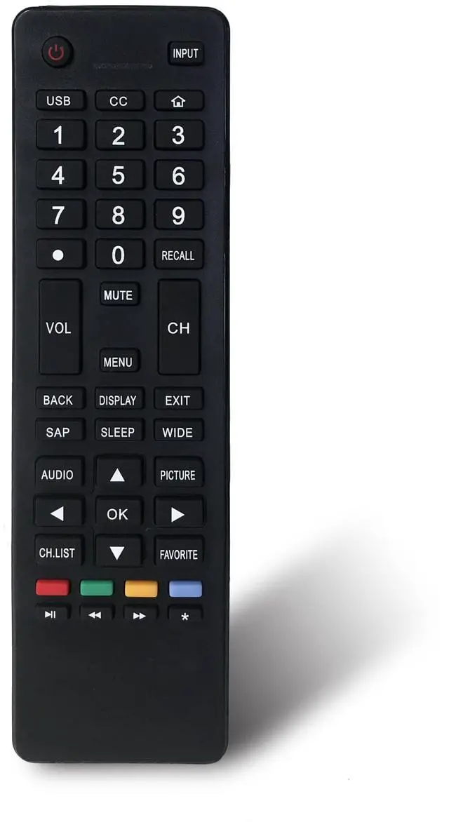 Main image of Replacement Remote Control for Haier TV 24E2000 32E3000 32E2000 32D3005F 32F2000 LE32F2220 40E2500 48DR3505 50E3500 55DA5550 55UGX3500 55UGX3200C 65E3550 65UGX3500 75UGX3550 TV