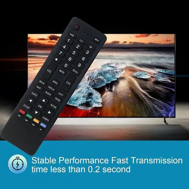 Alt view image 3 of 6 - Replacement Remote Control for Haier TV 24E2000 32E3000 32E2000 32D3005F 32F2000 LE32F2220 40E2500 48DR3505 50E3500 55DA5550 55UGX3500 55UGX3200C 65E3550 65UGX3500 75UGX3550 TV