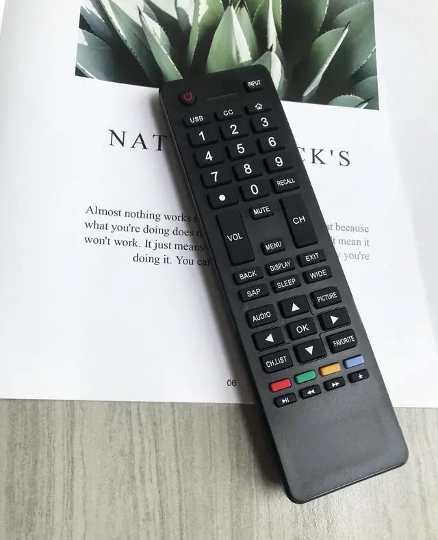 Alt view image 5 of 6 - Replacement Remote Control for Haier TV 24E2000 32E3000 32E2000 32D3005F 32F2000 LE32F2220 40E2500 48DR3505 50E3500 55DA5550 55UGX3500 55UGX3200C 65E3550 65UGX3500 75UGX3550 TV