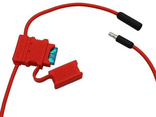 Alt view image 5 of 7 - T Shape Connector 12V DC Power Cord Cable with Cigarette Lighter Plug for Kenwood Yaesu Icom Mobile Radios